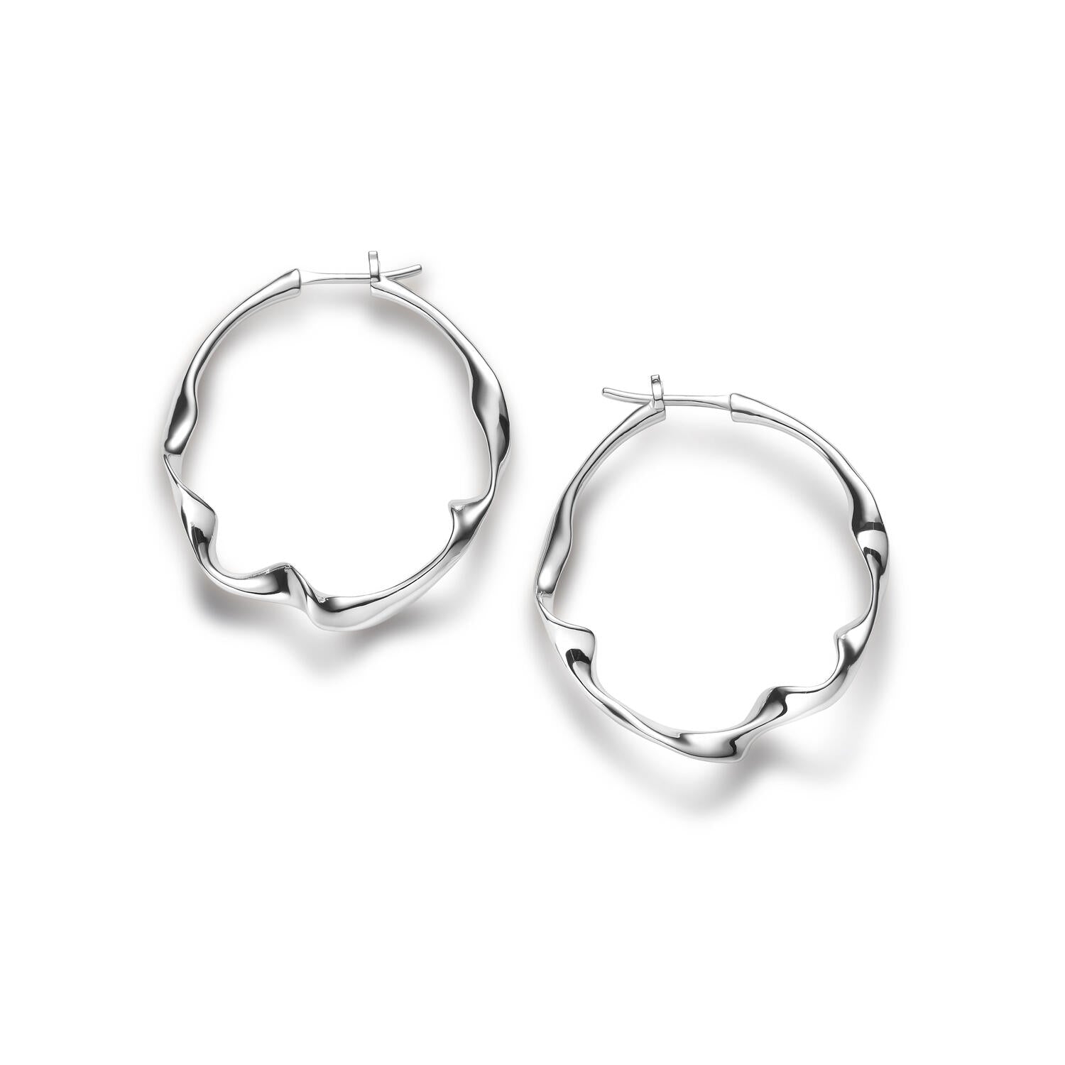 Drift hoops, Ø2,8 cm – Sølvfarvet